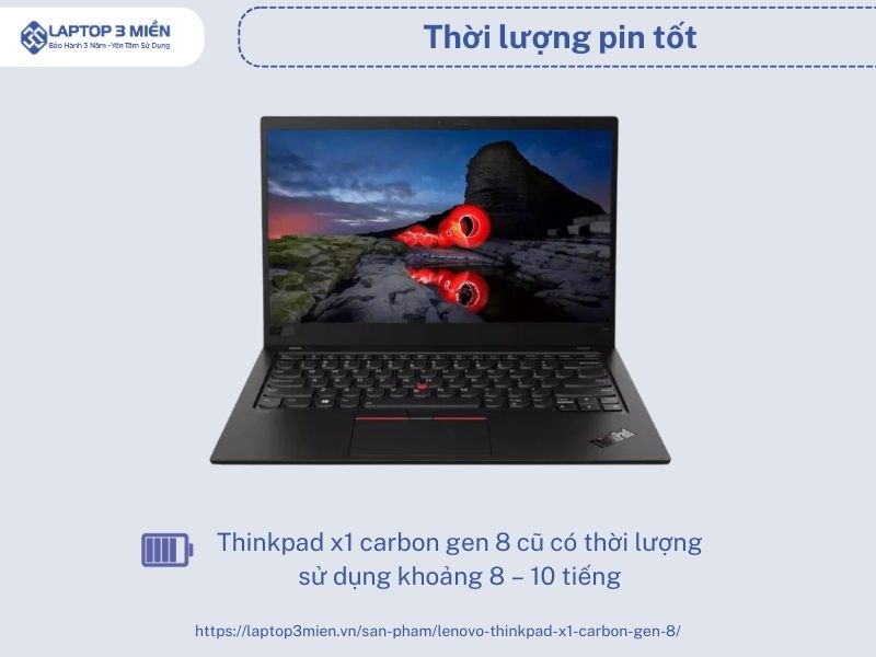 pin Lenovo Thinkpad X1 Carbon Gen 8