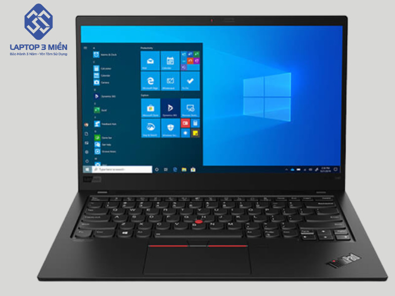 Lenovo Thinkpad X1 Carbon Gen 8 có kích thước màn hình 14 inch sáng và rõ nét