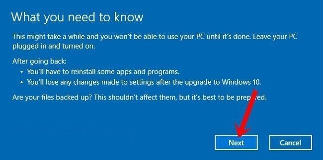 Cách hạ cấp Windows 10 xuống Win 7/8/8.1 an toàn đơn giản