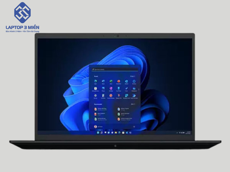 Màn hình Lenovo Thinkpad P1 Gen 5 độ phân giải cao cho hình ảnh chân thực, sắc nét