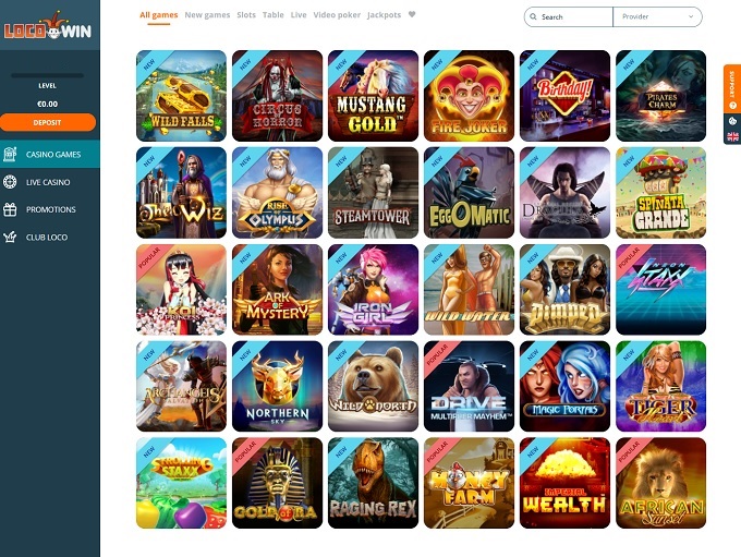 Locowin Online Casino Review