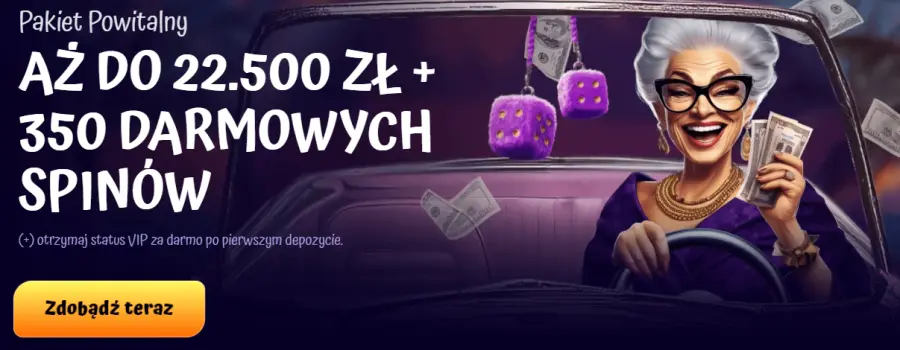 Spingranny casino – 200 darmowych spinów + bonus 400 PLN
