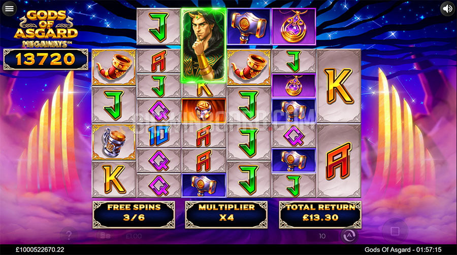 Gods of Asgard Megaways (Iron Dog Studio) Slot Review & Demo