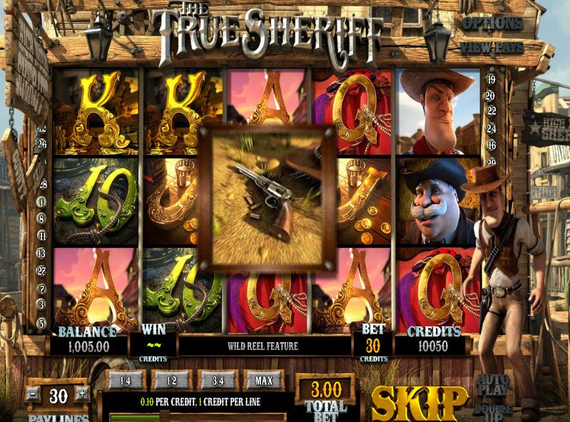 Review True Sheriff Slot Machine