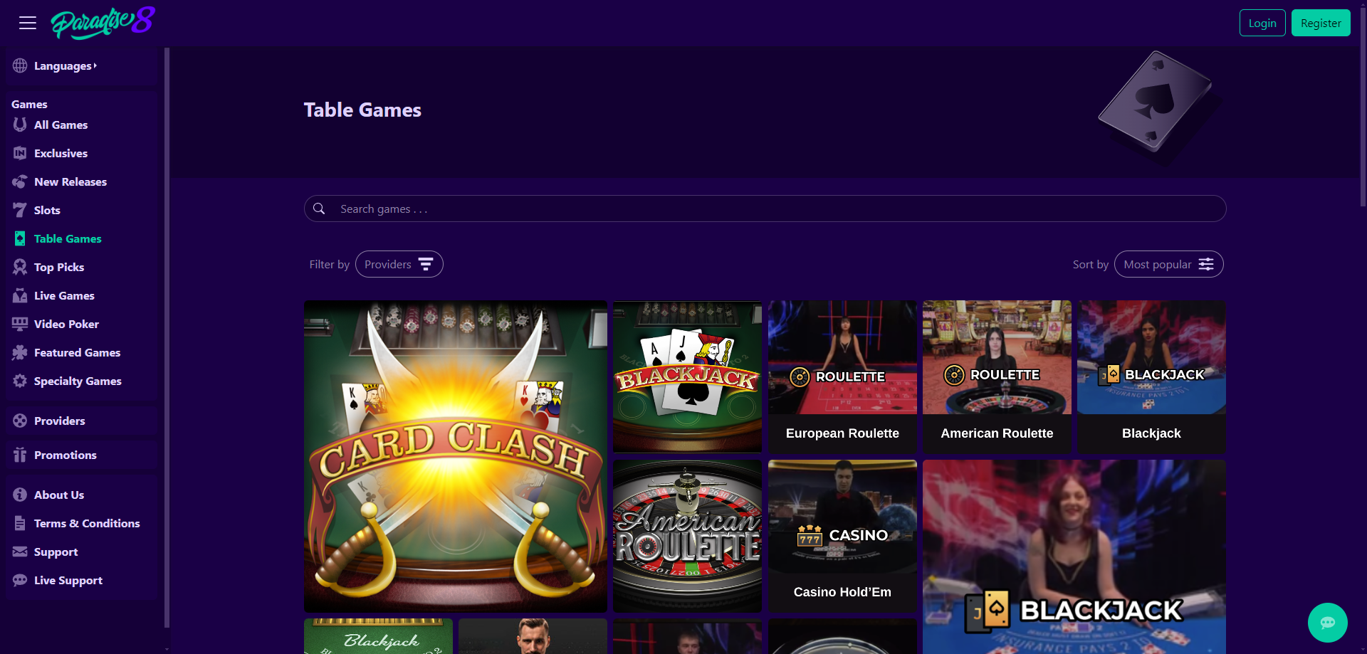 Paradise 8 Casino Review (2024) in UK | No Deposit Bonus & Login