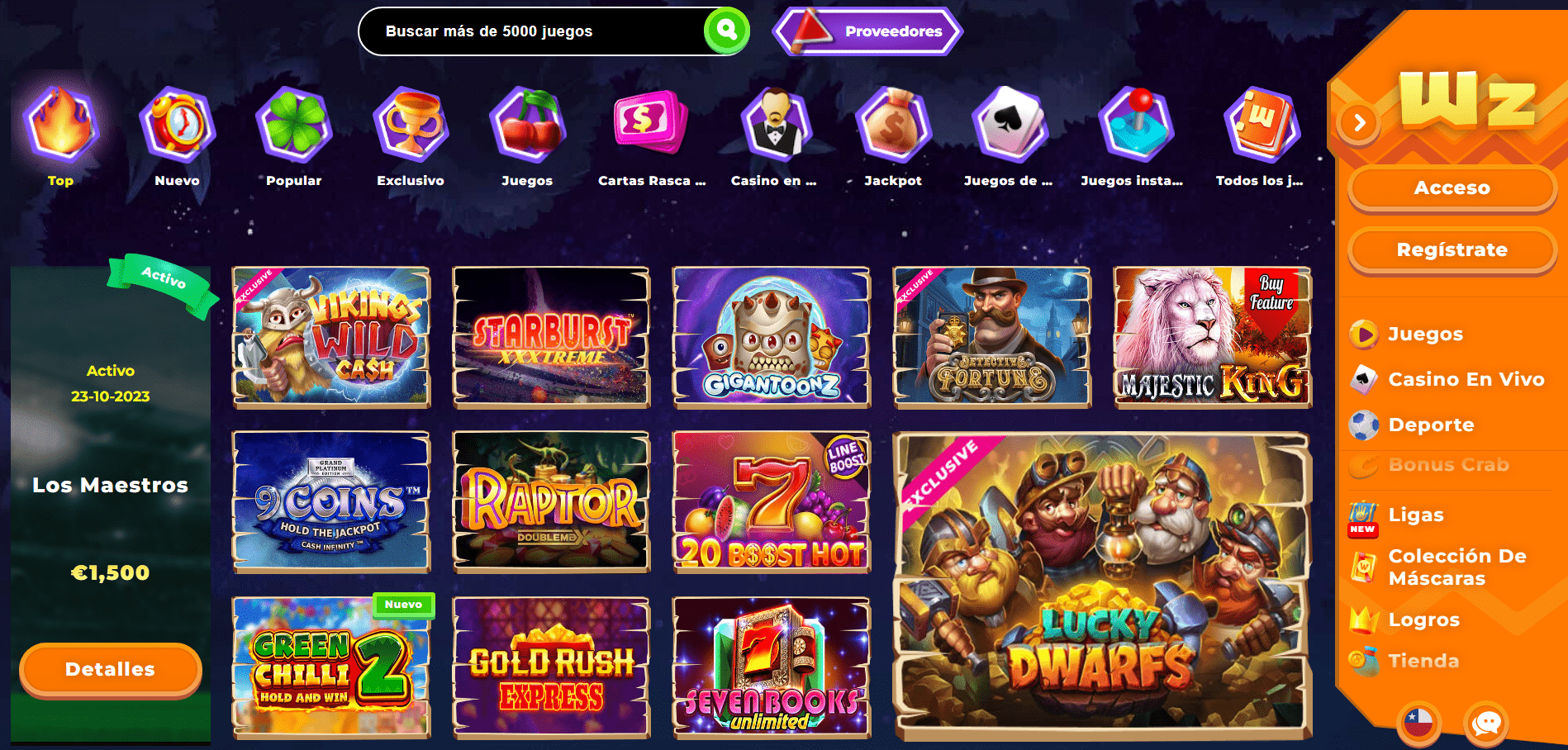 Wazamba Casino Chile: ¿Es Confiable? | Bono y Opiniones